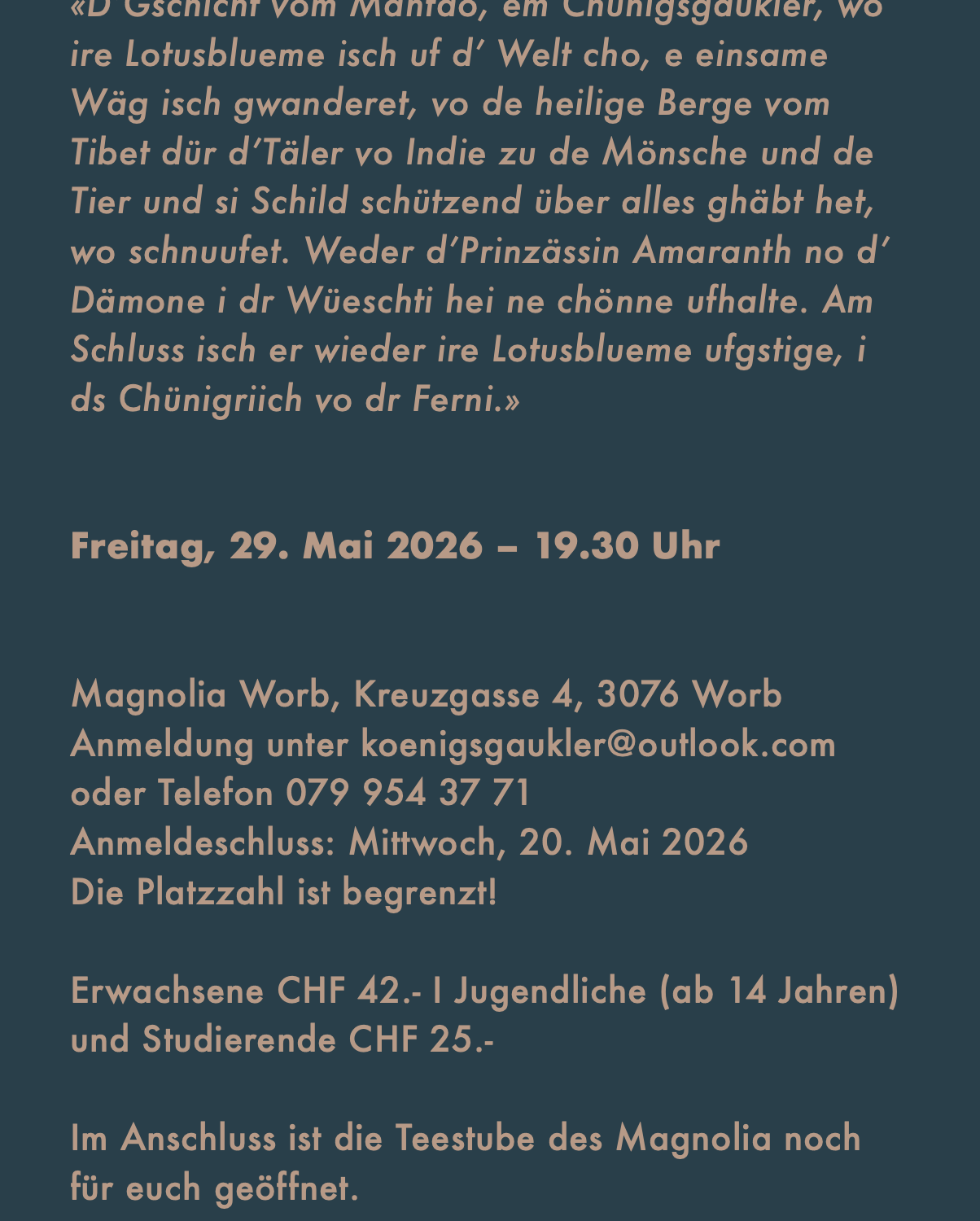 indischer Abend